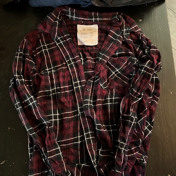 Garage boyfriend fit flannel - Picture 1 of 2